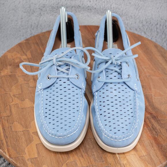 Steve Madden Yacht Boat Shoes Women’s Light Blue Size 10 - Picture 2 of 7
